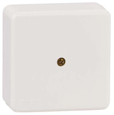 Caja Plástica Sobreponer Cuadrada