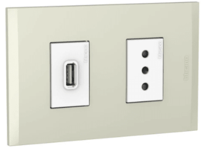 Cargador USB A + Enchufe 10A