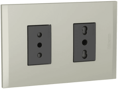 Enchufe Doble Armado 10A + 10A/16A