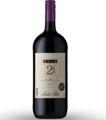Gran 120 botellón Merlot x6