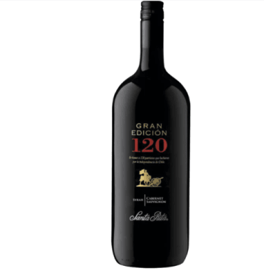 Gran 120 botellón Syrah x6