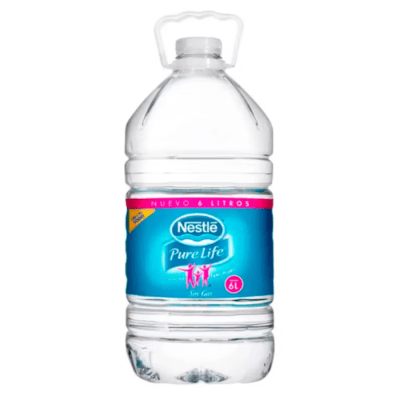 Bidón agua Nestle x4