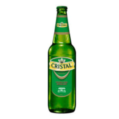 Cerveza Cristal desechable