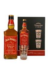 JACK DANIEL'S FIRE + 2 VASOS