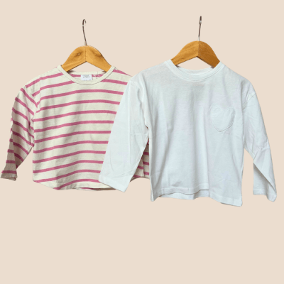 2 poleras Zara 2-3 años 26091911