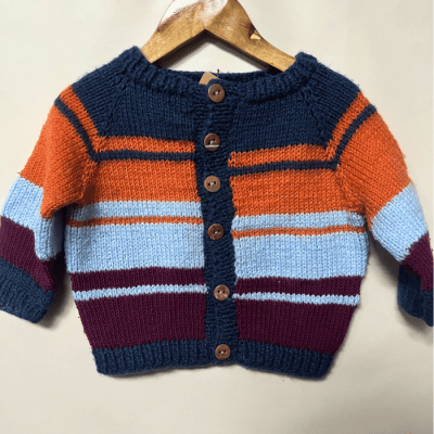 Chaleco Hecho a mano 12m-18m 26030922