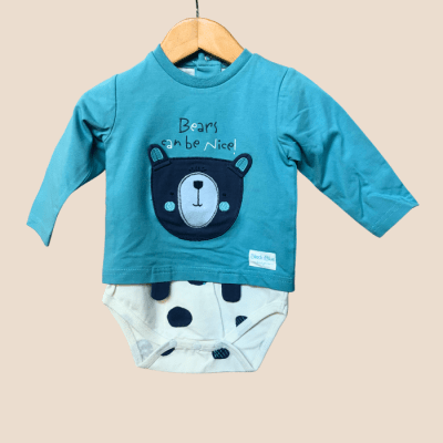 Polera body Black&blue 9m 2606495 NUEVO