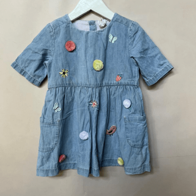 Vestido H&M 18m-24m 25012221