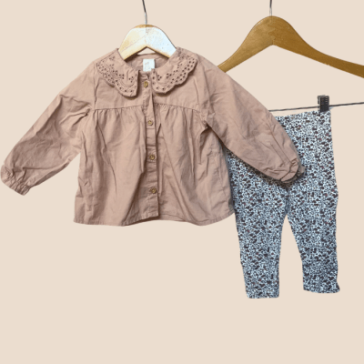 Conjunto H&m 6m-9m 26045034