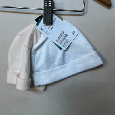 2 Gorros H&m 1m-2m 2507269 NUEVO1