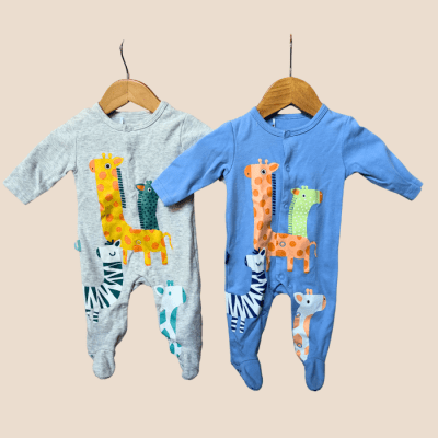 2 Pijama Ficcus 0m 2607011