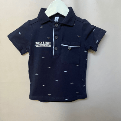 Polera Black & Blue 6m 23110394 - NUEVO