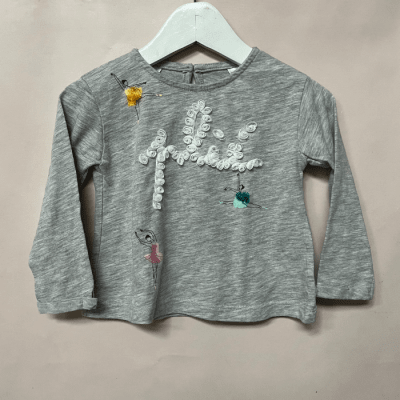 Polera Zara  6m-9m 2503325