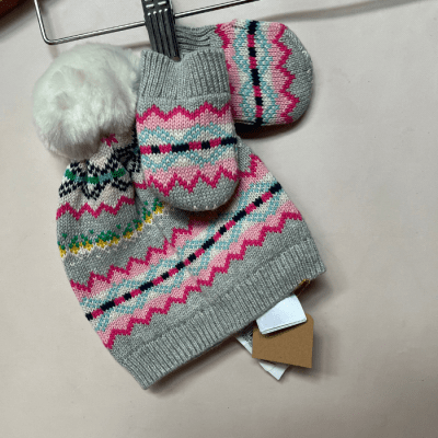Conjunto Gorro y mitones. Gap  0m-6m 2404316 - NUEVO