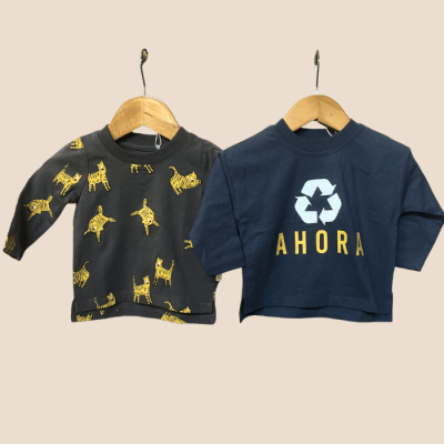 2 Poleras Colloky 3m-6m 2604343 NUEVO