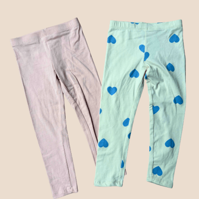 2 leggings H&M 2-3 años 2607157