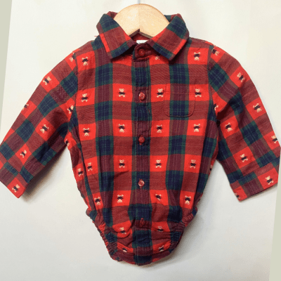 Camisa body cat&jack 3m-6m 2603227