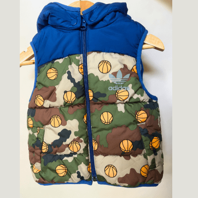 Parka sin mangas Adidas 9m-12m 2511211