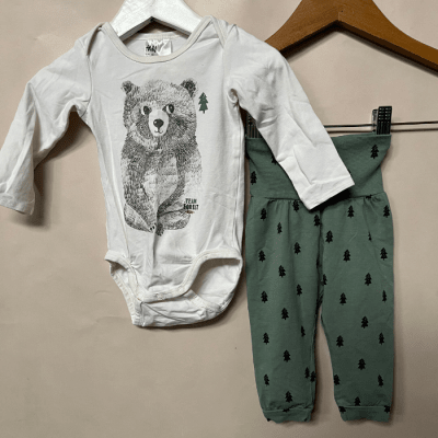 Conjunto h&M 4m-6m 25052691
