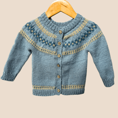 Chaleco Hecho a mano 6m-12m 2608088