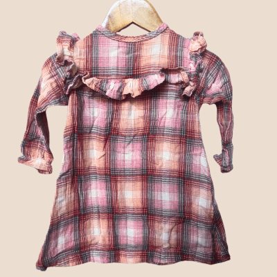 Vestido Maria pompon 12m 26041122