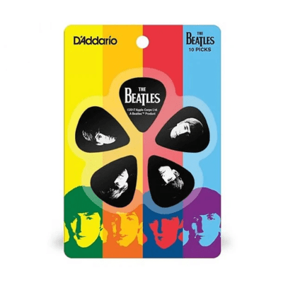 Set De 10 Uñetas Daddario With The Beatles2