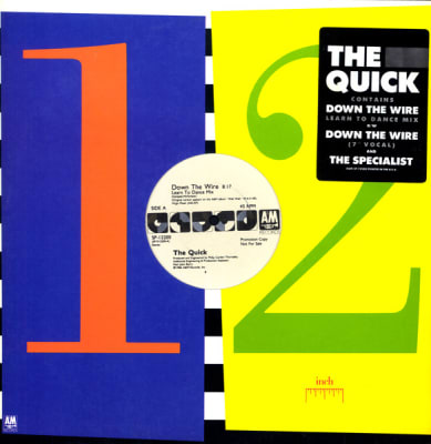 The Quick - Down The Wire (Vinilo Usado)1