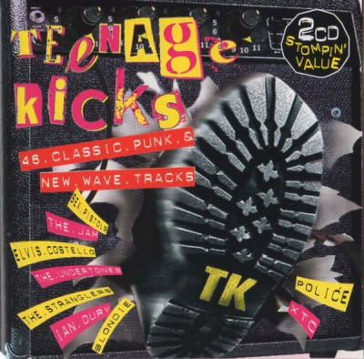 Varios Artistas - Teenage Kicks 45Classic Punk & New Wave (CD Usado)1