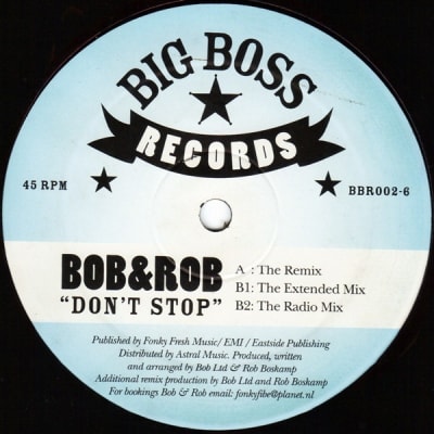 Bob & Bob - Don't Stop (Vinilo Usado)1