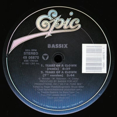 Bassix - Tears Of Clown (Vinilo Usado)1