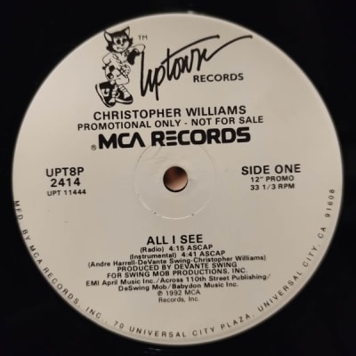 Christopher Williams - All I See (Vinilo Usado)1