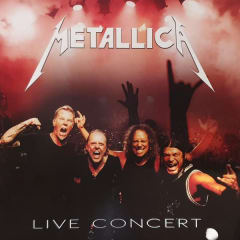 Metallica - Live Concert (Vinilo Usado)