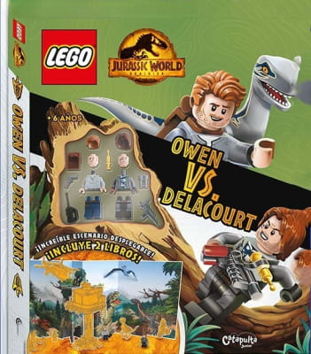 LEGO JURASSIC WORLD - OWEN VS DELACOURT