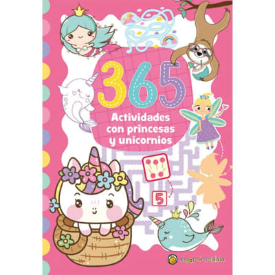 365 ACTIVIDADES CON PRINCESAS Y UNICORNIOS