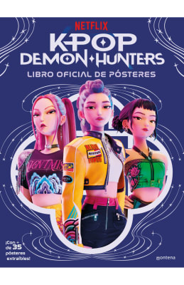 KPOP DEMON HUNTERS, LIBRO OFICIAL DE PÓSTERES