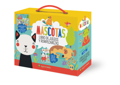 MASCOTAS: LIBRO DE JUEGOS Y ROMPECABEZAS