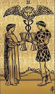 TAROT RIDER WAITE BLACK & GOLD EDITION3