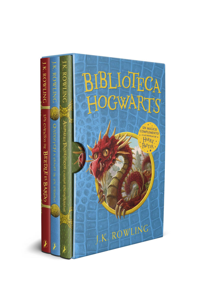 ESTUCHE BIBLIOTECA HOGWARTS (TAPA BLANDA)1