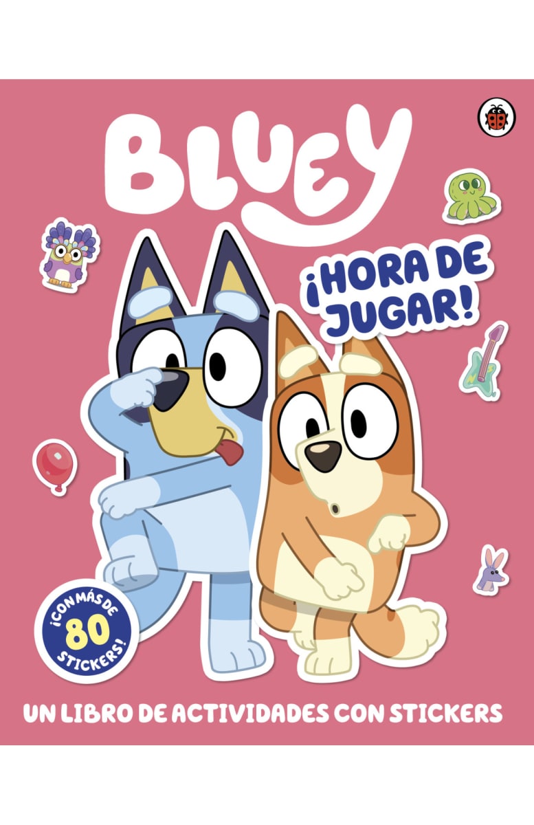 BLUEY. ¡HORA DE JUGAR! LIBRO CON STICKERS1