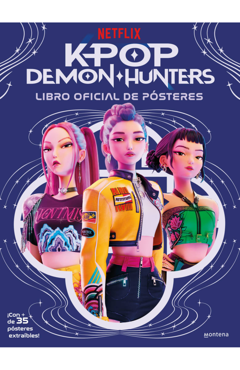 KPOP DEMON HUNTERS, LIBRO OFICIAL DE PÓSTERES1