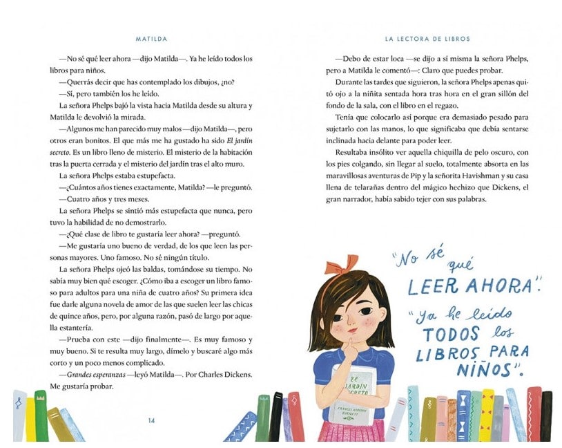 MATILDA EDICIÓN ILUSTRADA3