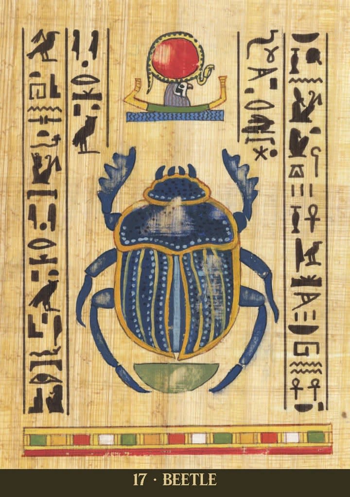 EGYPTIAN SACRED ANIMALS TAROT5
