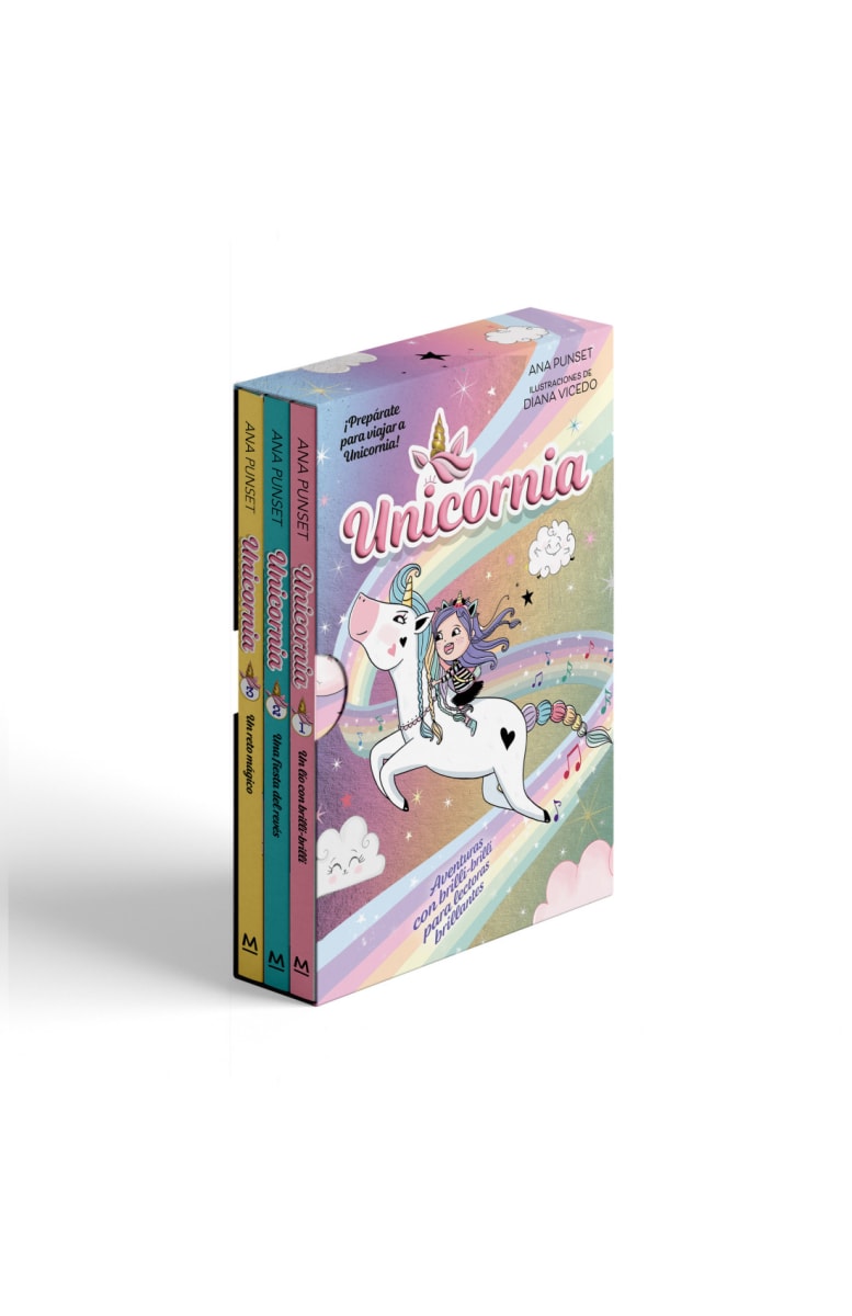 ESTUCHE UNICORNIA (LIBROS DEL 1 AL 3)1