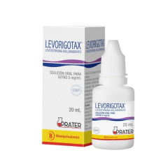 LEVORIGOTAX GTS 5MG/ML X 20 ML (LEVOCETIRIZINA)