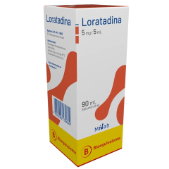 LORATADINA JBE 5 MG 90 ML