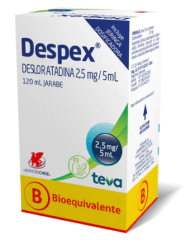 DESPEX 2,5 MG/ 5 ML 120 ML (DESLORATADINA)