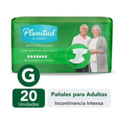PLENITUD PAÑAL CLASICO G X 20