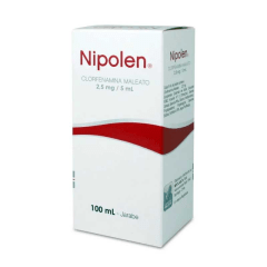 NIPOLEN 2,5MG/5ML X 100 ML JARABE (CLORFENAMINA)