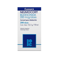 NEUMOCORT 200 MCG HFA INH X 200 DSS (BUDESONIDA)