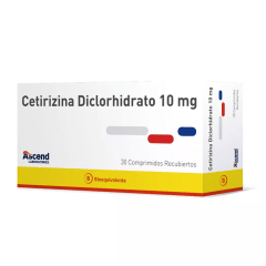 CETIRIZINA 10 MG X 30 COM REC
